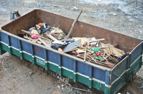 Secure payment interface for commercial waste removal in Chiswick