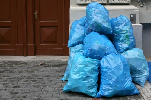 Responsible disposal and recycling in flat clearance