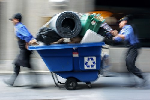 Eco-friendly recycling during home clearance