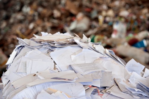 Efficient office clearance with sorting and recycling