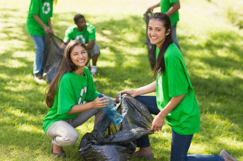 Different types of commercial waste materials